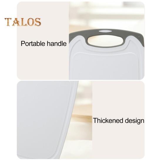 Tabla para cortar verduras, mangos de agarre prácticos, Material PP para cortar, tabla de cortar versátil para el hogar, 1/3 Uds.