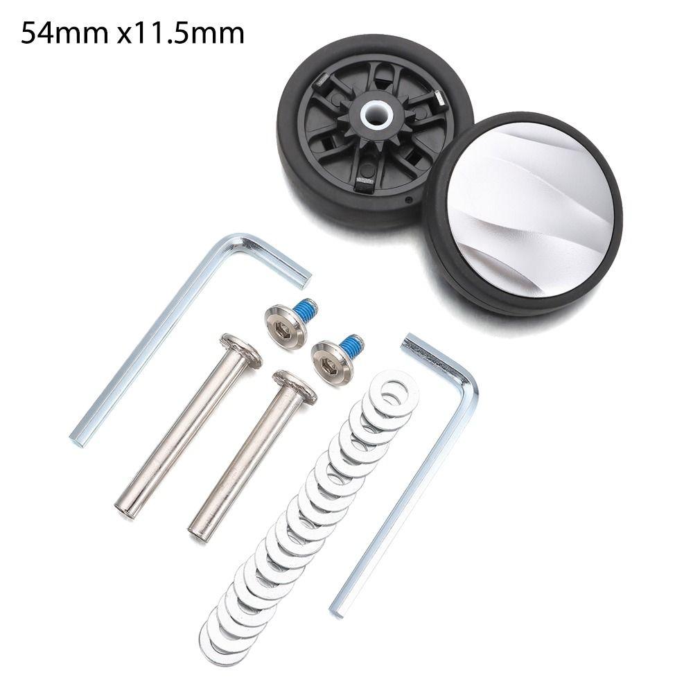 Replacement Suitcase Wheels Suitcase Parts Axles Travel Luggage Wheels  Luggage Accessories