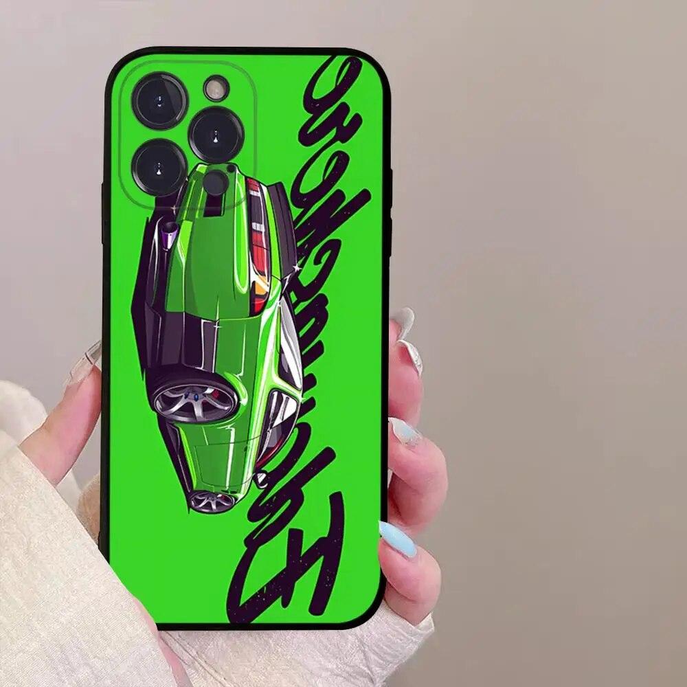 Fashion Animation Soft Lovely Phone For Iphone Max 13 6s Plus 6 11 14 Mini 12 X XS 7 XR 8 Pro Silicon Soft Silicone TPU Case Cover