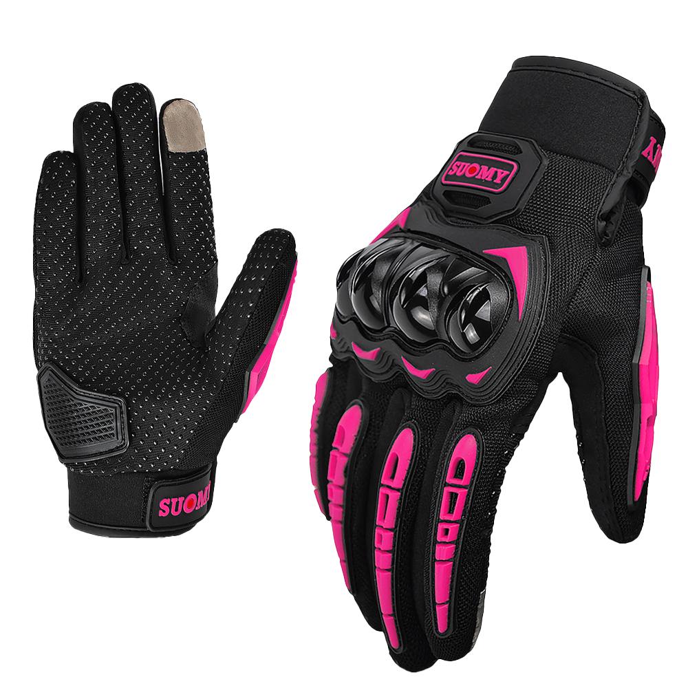 SUOMY Touch Screen Motorcycle Riding Gloves Winter&Summer Motos Luvas Guantes Protective Gear Racing Gloves Motocross Bike Glove