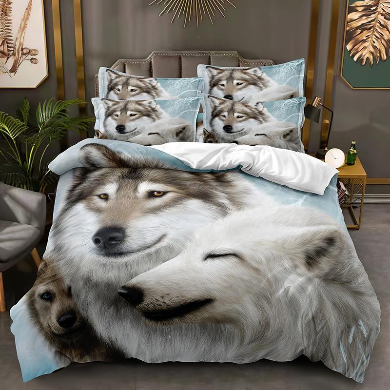 

Модная технология, постельное белье с 3D цифровой печатью, пододеяльники, наволочки 70 * 133Cm two-piece set