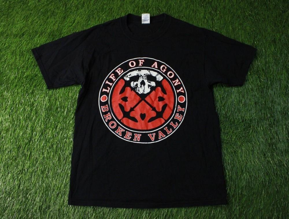 

Vintage LIFE OF AGONY BROKEN VALLEY Shirt Unisex Concert S to 5XL DO539 Unisex T-Shirt L