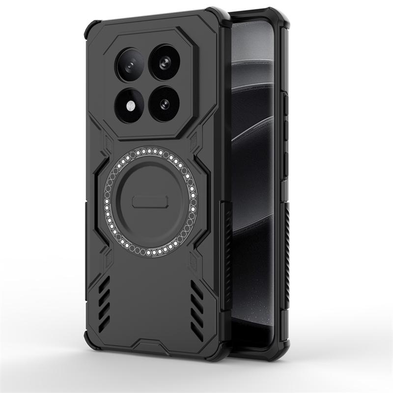 Pouzdro pro Redmi Note 14 Pro Plus Magnetická Adsorpce Bezdrátové Nabíjení Kryt Redmi Note 14 Pro Pouzdro pro Redmi Note 14 Pro Plus Pouzdro