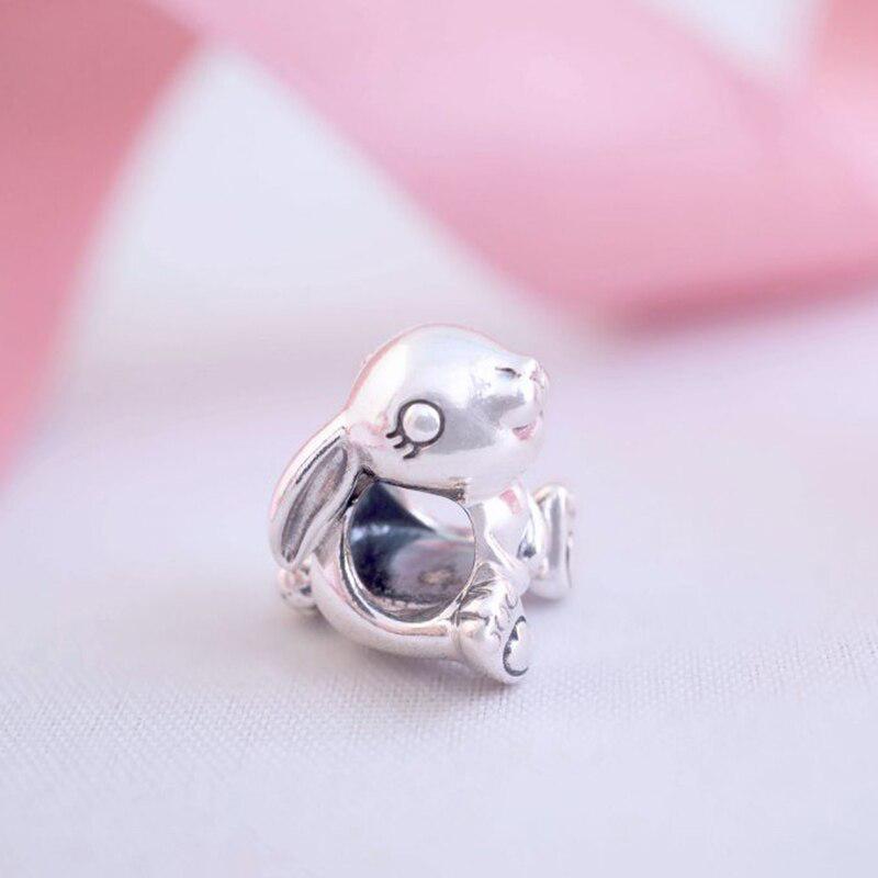 Ekte 925 Sterlingsølv Søt Min Venn Kjæledyr Hund Dingleanheng O Anheng Passer Originalt Armbånd Smykker Gave