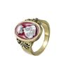 Dark Souls Adjustable Rings for Men Vintage Havel's Demon's Scar Chloranthy Serpent Leo Darkmoon Ring Jewelry Gifts