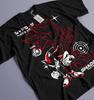 T-shirt Grafica Stampa Doppia Personaggio Shadow The Hedgehog 2026 Oversize Cotone Casual Streetwear per Fan di Sonic