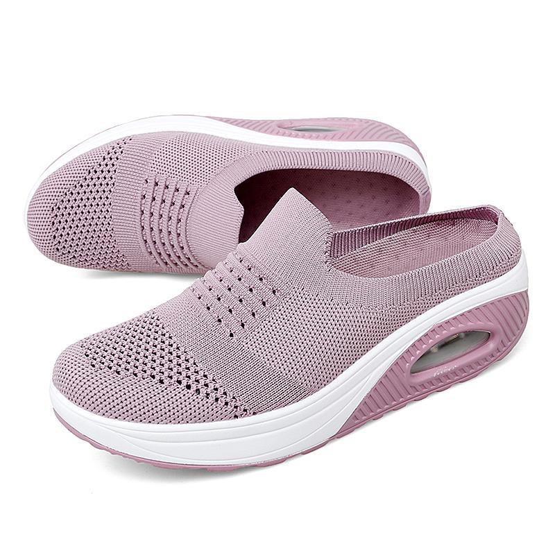 2025 popular flying woven fashion women's shoes 35--43