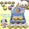 Jucărie de strâns pentru ameliorarea stresului, Găluște și Baozi simulate, Mingi de aluat cu revenire lentă, Jucărie senzorială Squishy Fidget, concepută pentru anxietate și relaxare