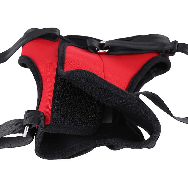 

2 типа поддерживающих шлеек для собак, шлейка-помощник для собак, слинг для собак, помощь при ходьбе, тянущий жилет для травмированных старых собак, для передних и задних лап (Красные задние ноги S)