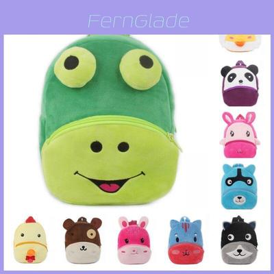 Entzückender 3D-Cartoon-Tierrucksack für Kleinkinder mit weichem Plüschmaterial