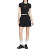 Nike Sportstøj Grundlæggende Komfortabel Mode Afslappet Alsidig Ensfarvet Cargoshorts Dame Shorts Sort Hvid HM6983-010