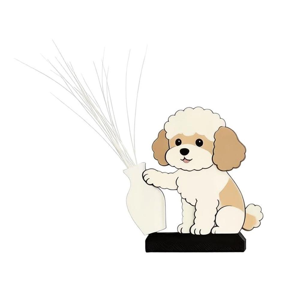 

Push Bottle Refrigerator Magnet Puppy Whiskers Collection Souvenir Box Refrigerator Magnet 1