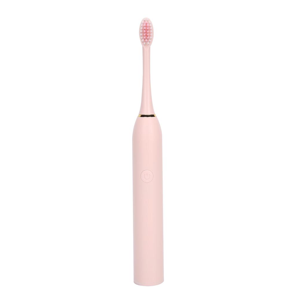 Spazzolino Elettrico Ricaricabile da Viaggio Portatile Sonic Cleaning Toothbrush Strumento per la Cura Orale Rosa