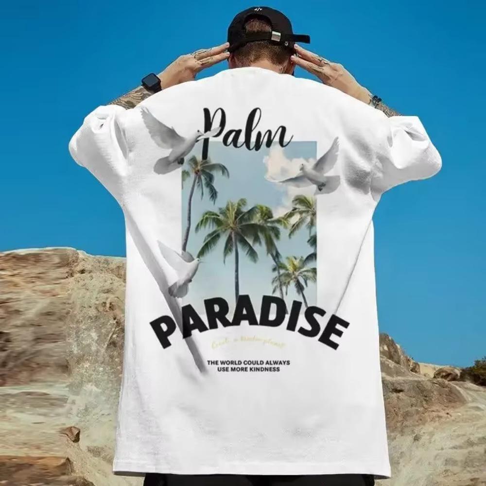 

Простая мужская футболка с 3d принтом голубя мира, мужская футболка с коротким рукавом, летняя повседневная футболка большого размера, модная тенденция, одежда унисекс XXXXXL