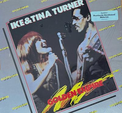 LP Record IKE & TINA TURNER - Golden Empire SHC2001 Striped Horse 1985 US Rock Used