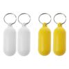 2Pcs Kayak Keyrings Marine Floatable Sailings Floating Pendant Fishing Key Rings