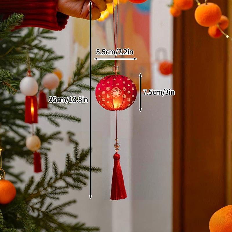 Chinese Spring Festival Lantern Horse Year Hand Made DIY Lantern Material Kit Bamboo Weaving Lantern Lights New Year Gifts 2026