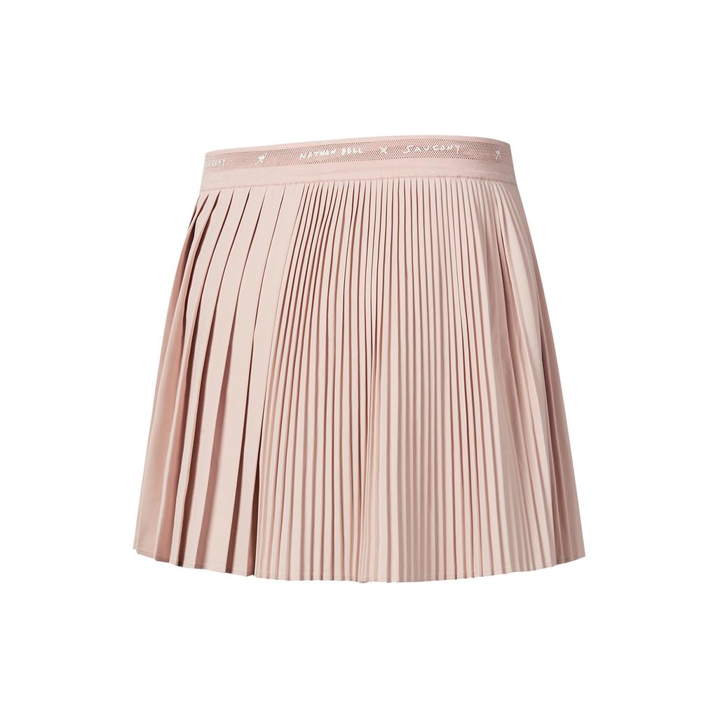 Saucony Nathan Bell Series Fashion Simple Comfortable Versatile Lace-Up Casual Skirt Women skirts Pink SA1259SK41C-PK043