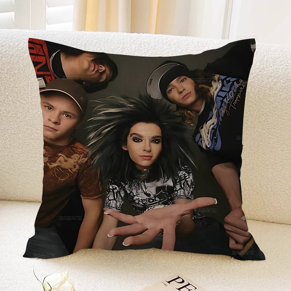 Pop Rock Band T-Tokio H-Hotel Pillow Gift Home Office Decoration Pillow Bedroom Sofa Car Cushion CoverPillow Case