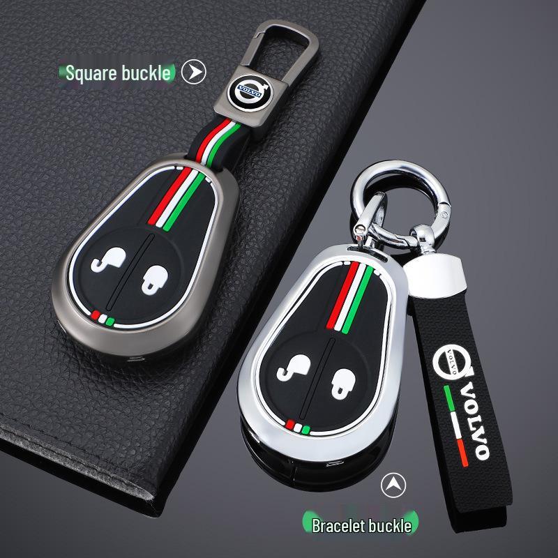 Metal Key Case for Volvo FM/FH Trucks, FH16 Tractors, Vans, Heavy Trucks, and Cars