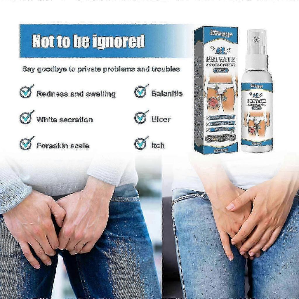 Anti-Itch Spray Refreshing Soothing Spray Private Long-Lasting External Anti-Itch, Remove Odor, Natural Herbal Formula