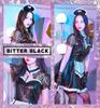 Clearstone Bitter Black Cosplay Halloween Geschirr Maid für schwarze Frauen,