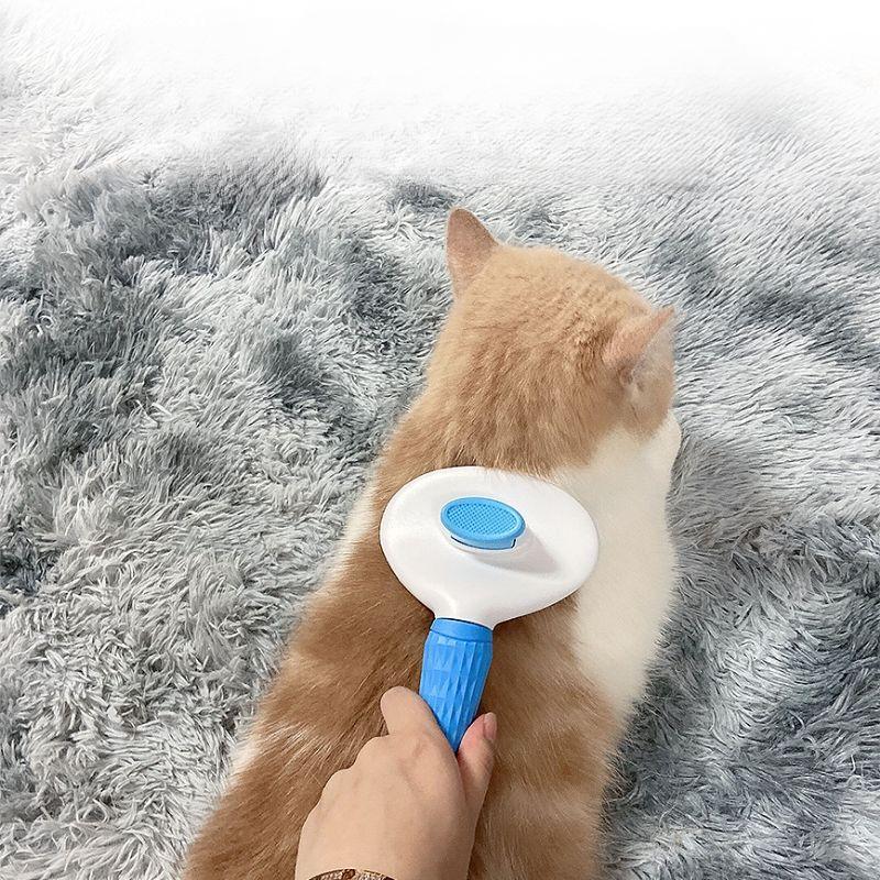 Meow Dehairing Comb To Remove Floating Hair Brush Dog Jerking Hair Artifact Clean Up Long Hair Special Pet Cat Supplies