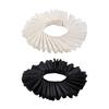 Ruffled False Collar Victorian Renaissances Lace Trim Necklace Neck Ruff for Halloween Costume Parties Medieval Event