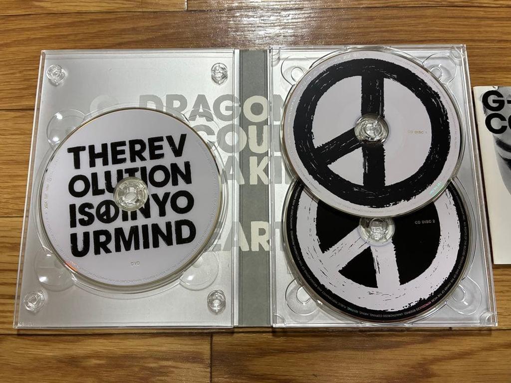 [USED] COUP D'ETAT G-DRAGON from BIGBANG CD DVD