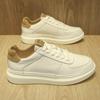 Extra large size men's shoes spring 2025 new platform casual shoes fashion versatile white shoes Korean version of sports shoes tide