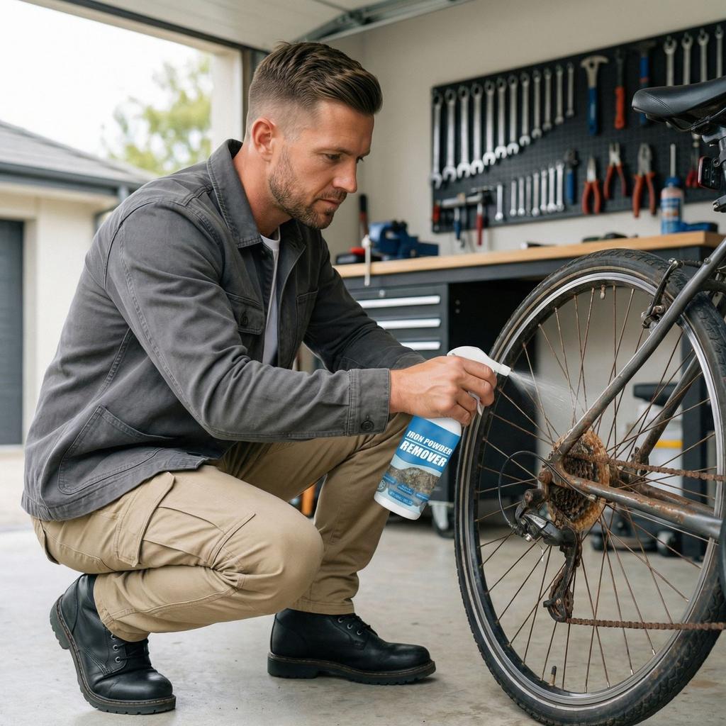 100ml Multi-functional Quick-acting Removal Spray  100ML Iron Powder Remover Spray For Metal  Bikes  Tools  Furniture & Household Surfaces