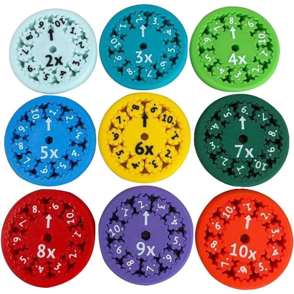 Nové výukové otočné hračky Creative Math Fidget Spinners pro výuku aritmetiky