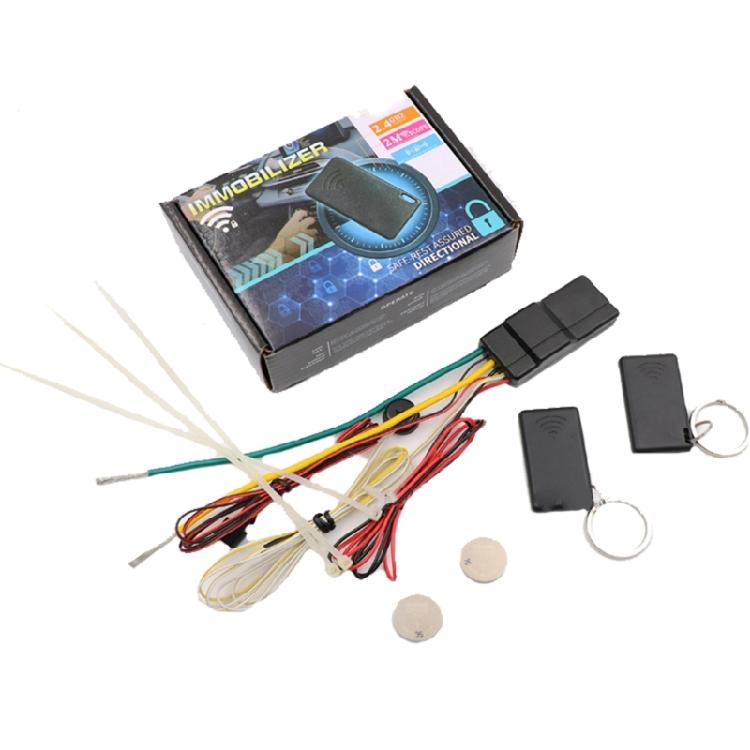 

Прихований інтелектуальний замок ланцюга автомобіля Протиугінний Протиугінний RFID- 2.4G Іммобілайзер 1