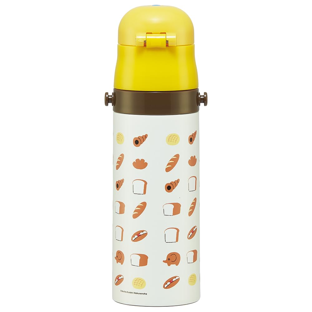 Skater Lightweight Stainless Steel Water Bottle Noraneko Gundan 470ml Direct Drinking Sports Bottle Child-friendly Children's SDC4-A