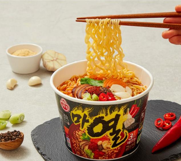 Ottogi Mayeol Ramen 105g X3 – Extreme Spicy Korean Noodles