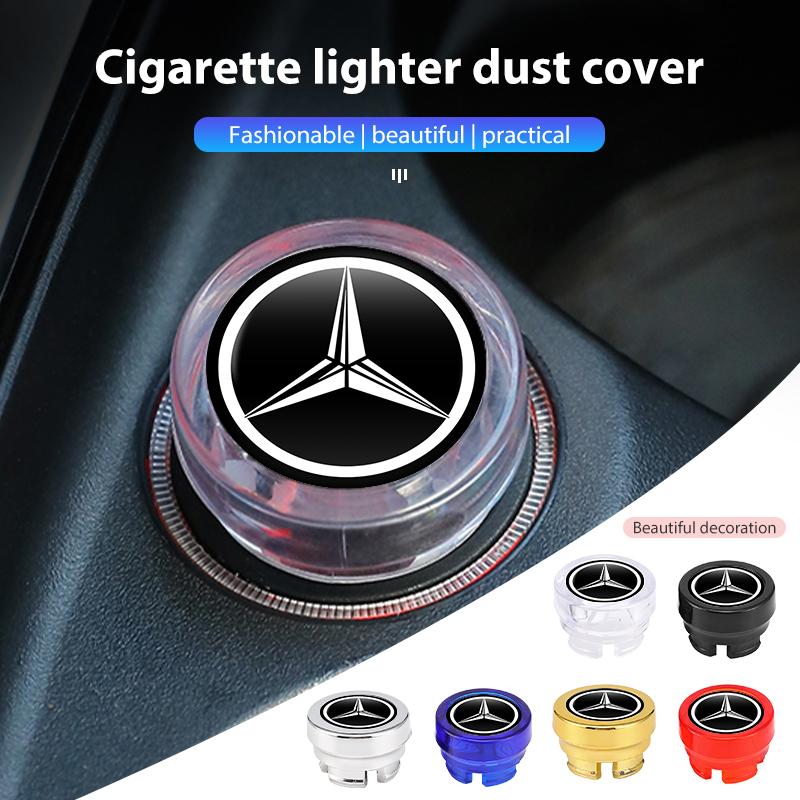 CRS1 Car Lighter Plug Cap Auto Cigarette Lighter Dust Proof Cover For Mercedes Benz AMG A C E S G Class W201 W210 W108 W204 W205 W203