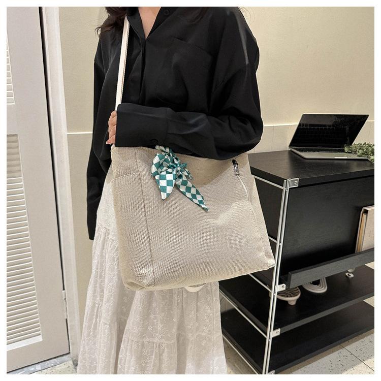 

Stylish Minimalist College Crossbody Bag For Women With Large Capacity And Cute Design In Cream Grey And Green OffWhite