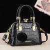 Textur Europäische und Amerikanische Mode Handtasche Umhängetasche Große Kapazität Crossbody Tasche Muschel Tasche Mode Handtasche