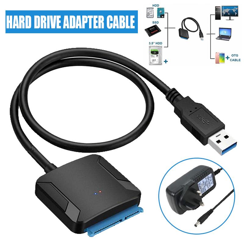 

SATA к USB 3.0 2,5/3,5-дюймовый HDD SSD Жесткий диск Адаптер Кабель-конвертер