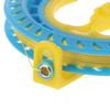 1 Piece Winder Fire Wheel String Flying Handle Tool Kite Reel Twisted String Line Outdoor Round Blue Grip For Flying Kites