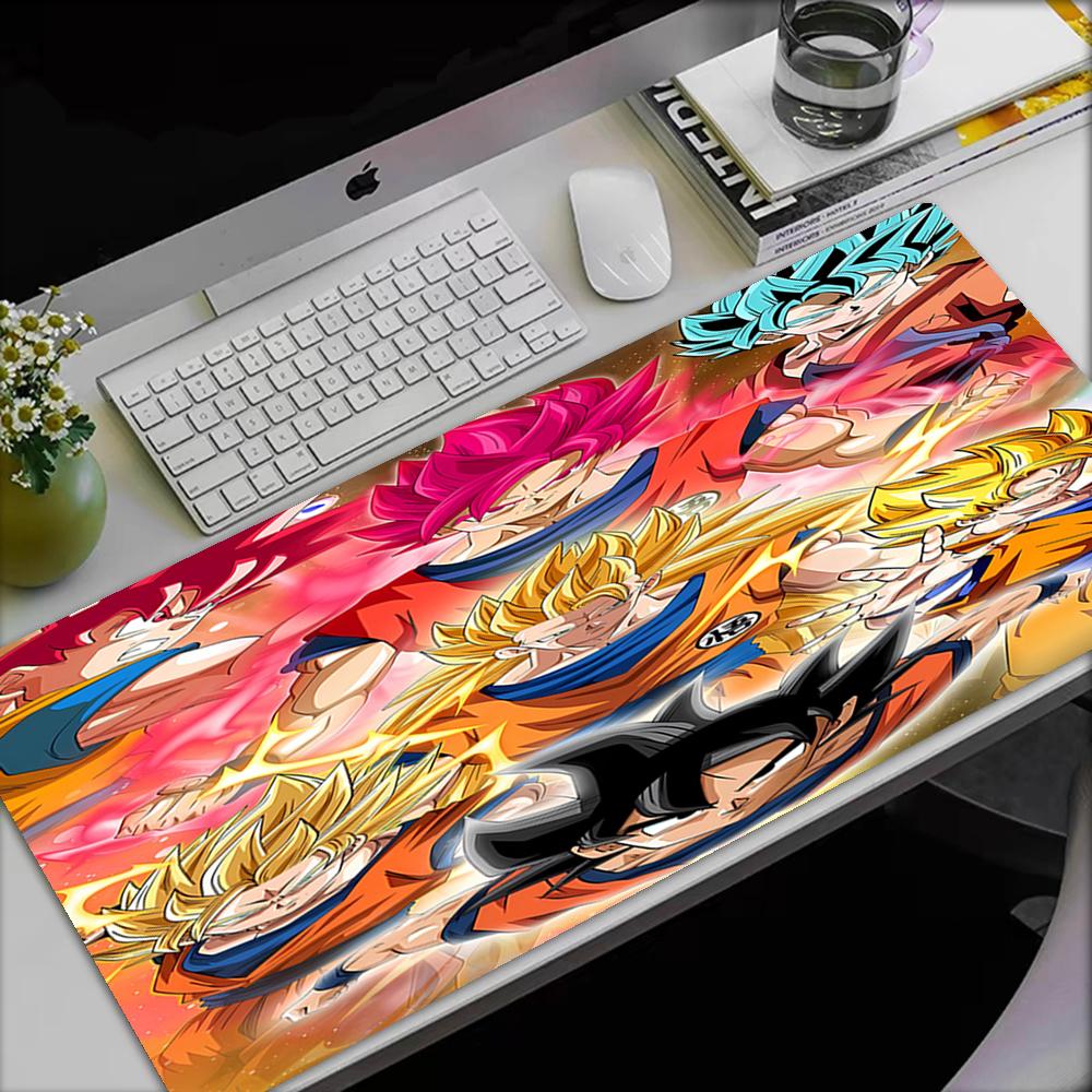 Dragon Ball Theme Mouse Pad, Non Slip Rubber Base, Multifunctional Office & Home Decor, Perfect for Workspace Personalization.