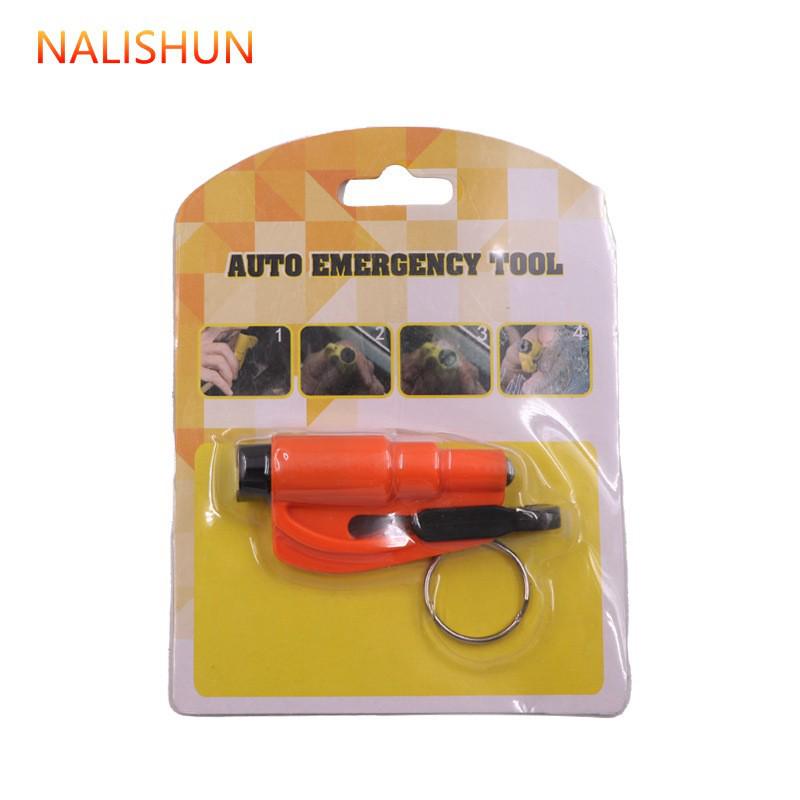 Kompakter Auto-Sicherheitshammer: Tragbarer lebensrettender Schlüsselanhänger mit Fensterbrecher zur praktischen Aufbewahrung und einfachen Verwendung.