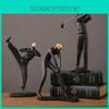 Modern Resin Sports Figure For Tv Cabinet Bookshelf Minimalist Home Office Decor