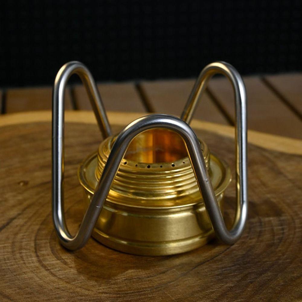 

Heat Resistant Camping Stove Bracket Stainless Steel Small Stove Cooker Holder BBQ