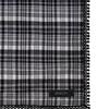 KOOKEESEE Check Lace Scarf (black)