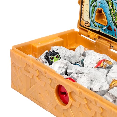 Treasure X Lost Lands Mystery Chest | Unlock and reveal over 25 surprises! Smash dragon blocks, solve puzzles, and insert dragon eyes for the ultimate