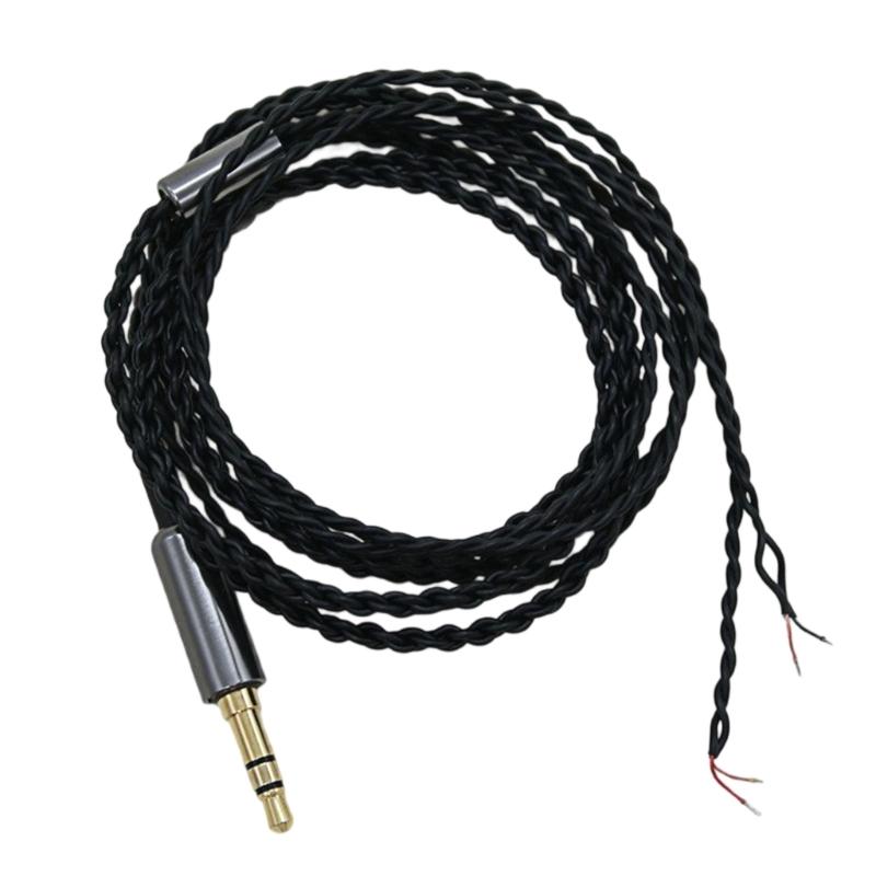 

3.5mm Speaker Wire Adapter Male Plug to Bare Wire Pigtail Connector Repair 3.5mm Sound Cable for Headphone