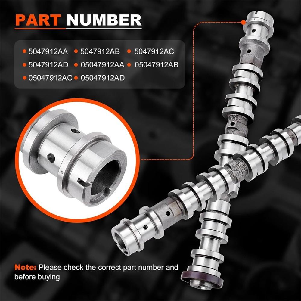 Left Side Intake Camshaft For 68661146AA / 5047912AD