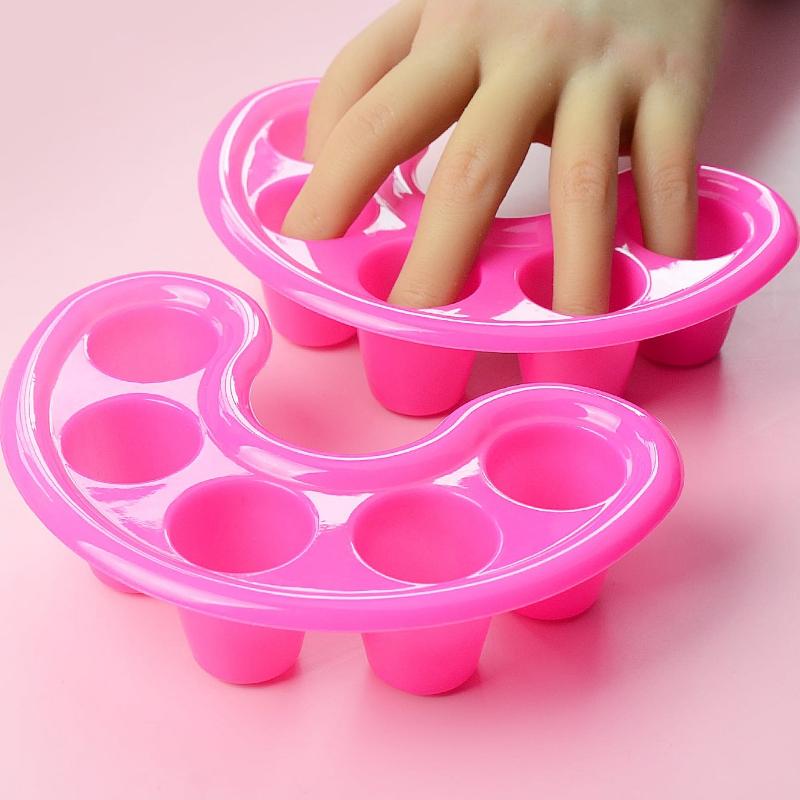 

1pcs Nail Soak Bowl,Nail Supplies,Nail Tools,Nail Art Tools,Back To School,Nails,Nail Tools For Press On Nails горячий розовый