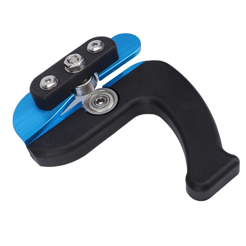 Edges Banding Cutter with U Shaped Trimmer Dual Offset Bearings Woodworking Hand Trimming Tool for Box PVC ACP Melamine Laminate Board